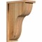 Ekena Millwork Carmel Rough Sawn Corbel w/Backplate, Western Red Cedar, 8"W x 14"D x 22"H COR08X14X22CAR01RWR - alternate 1